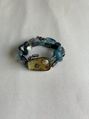 Silpada Shadowbox Stretch Bracelet - RARE!!